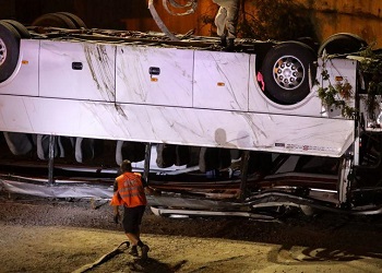 В ДТП с автобусом под Новороссийском погибли три человека