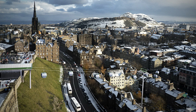 Отель Apex Grassmarket в Эдинбурге планирует строительство кабельной дороги к замку