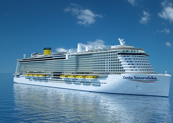 Costa Smearlda стала частью флота компании Costa Cruises