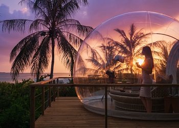 На Мальдивах открылся второй отель-пузырь