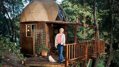 Самым популярным местом бронирования на Airbnb стал грибной дом